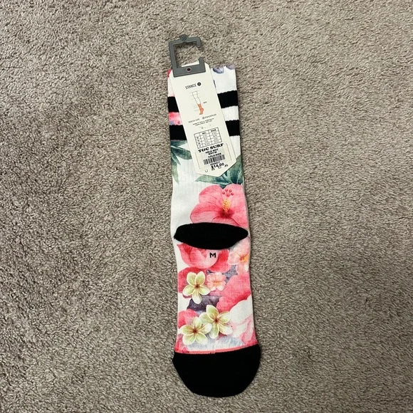 Stance Classic Floral Crew Socks - Picture 5 of 7